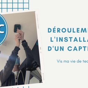 Déroulement de l'installation de notre Capteur 3D